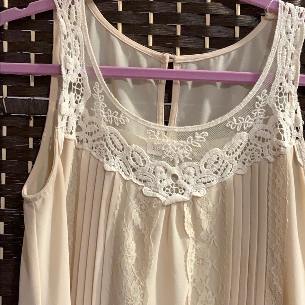 Cream Dress